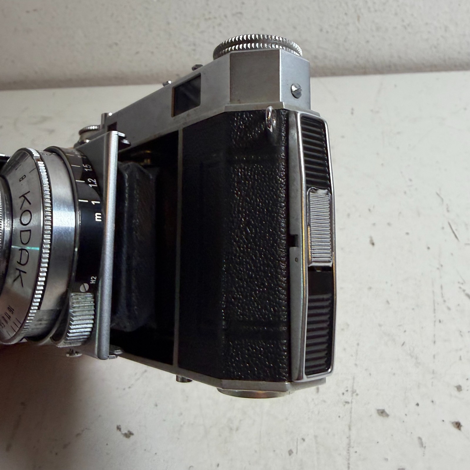 Vintage Kodak Retina IIa Black Compact 35mm Folding Rangefinder Camera