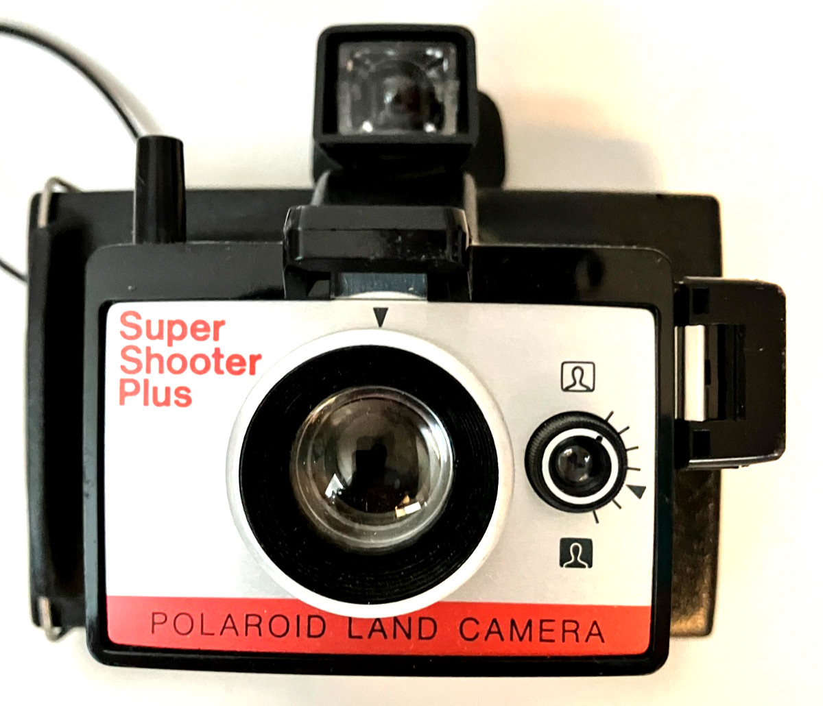Polaroid Super Shooter Plus Land Camera w Case Manual Vintage Untested