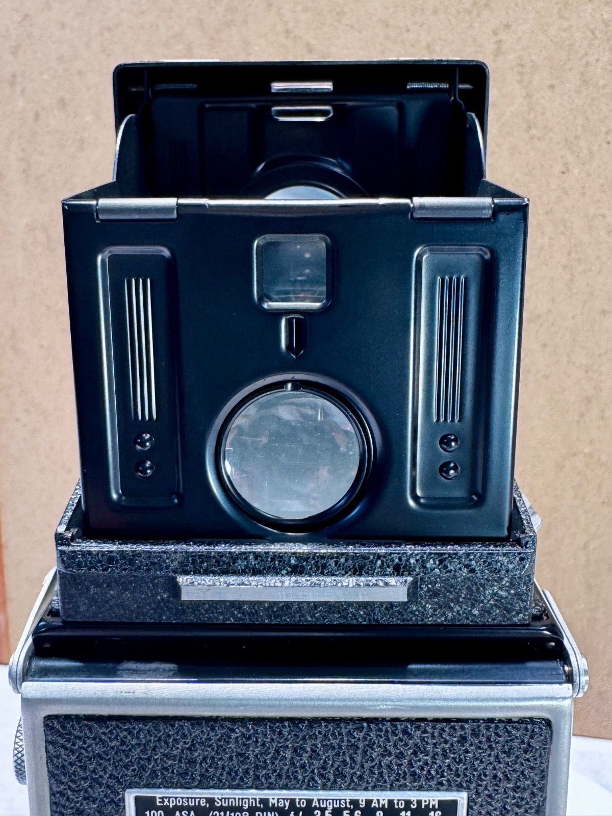1951-1954 Original Rolleiflex 3.5A M-X Sync K4A 1:3.5/75mm w/Case & attachments