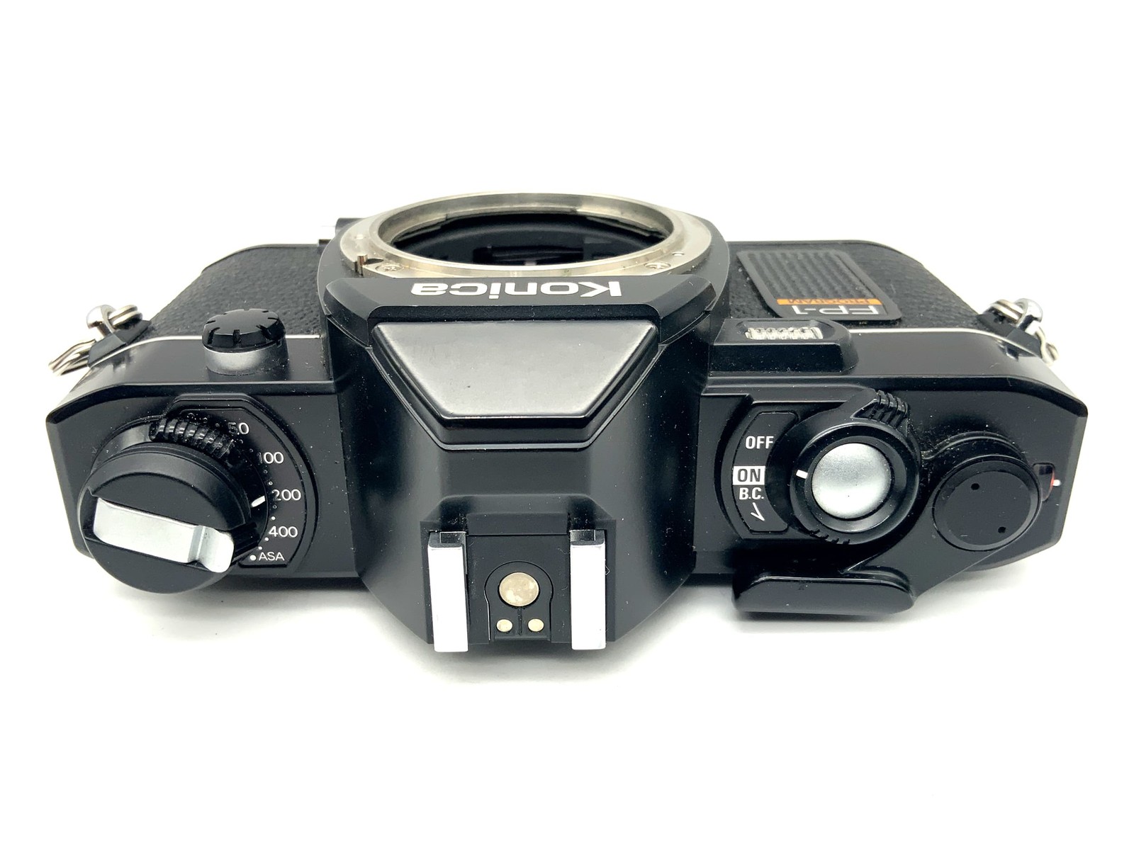Konica FP-1 Program Soligor 90-230mm f/4.5 Kit Set SLR 35mm Black Good Camera