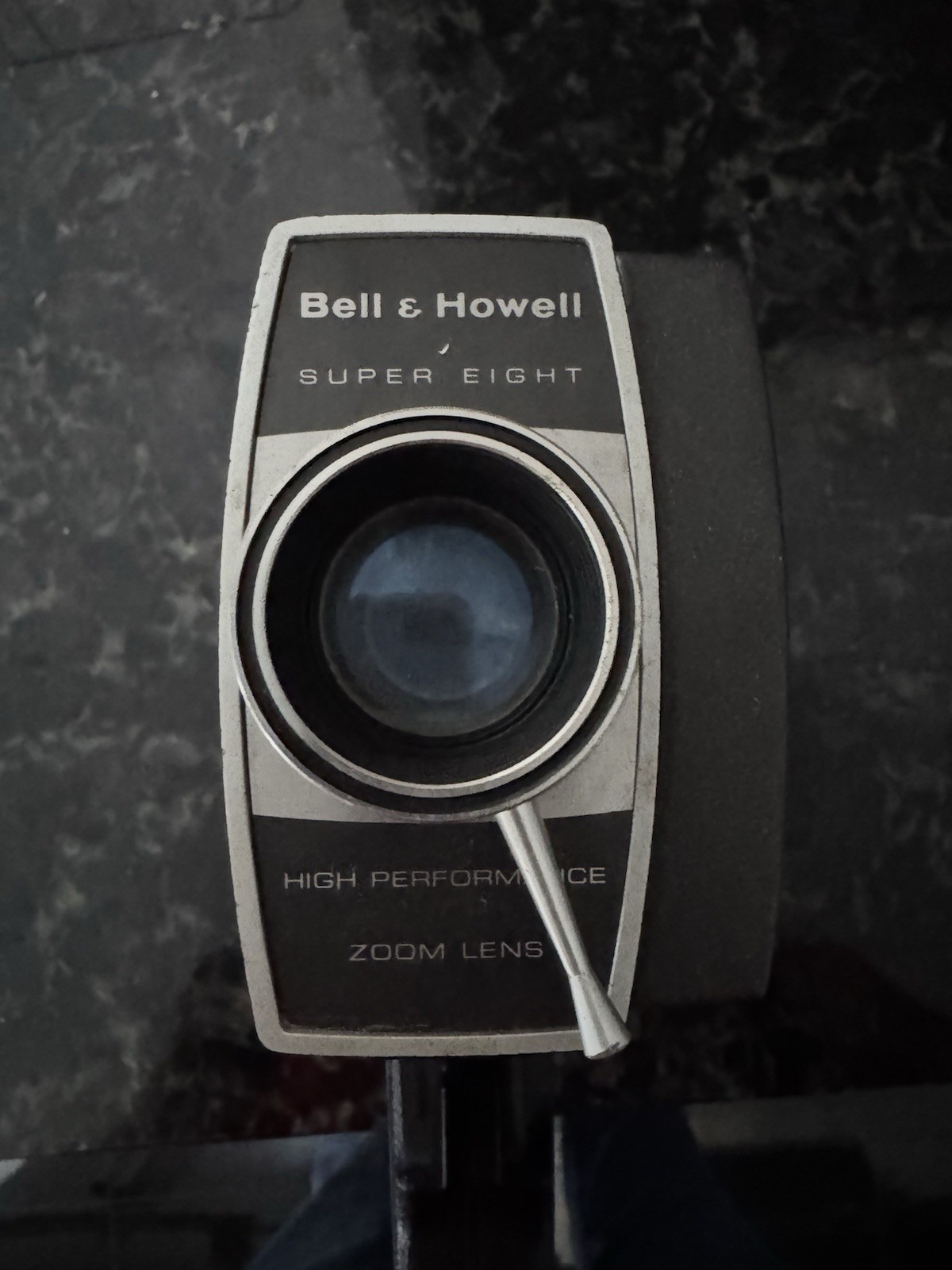 Bell & Howell Autoload Optronic Eye Super 8 Zoom Reflex Movie Camera Black