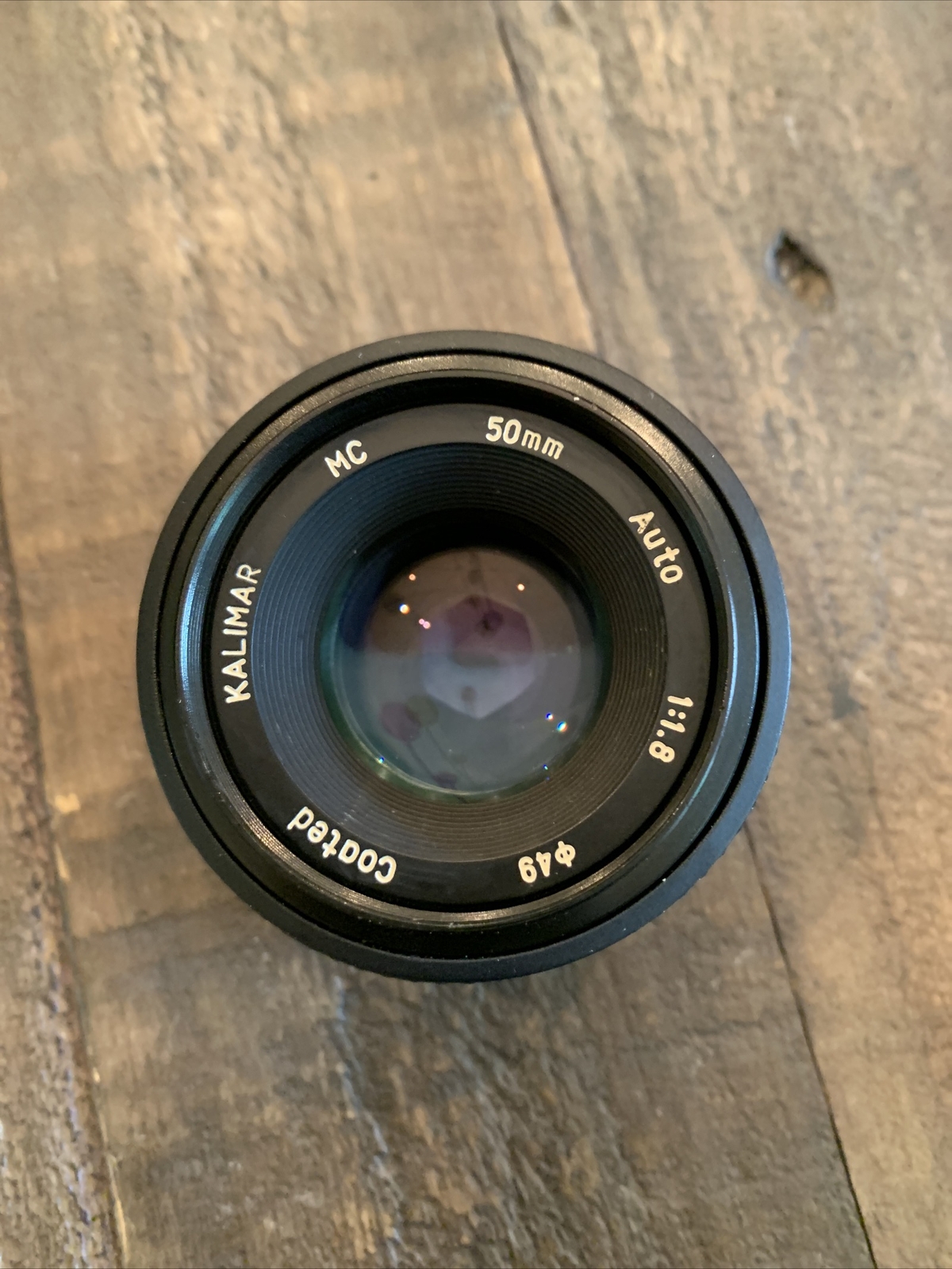 Kalimar KX5000 35mm Film SLR Body + MD f=50mm 1:1.8 Lens Minolta Tested New Bat