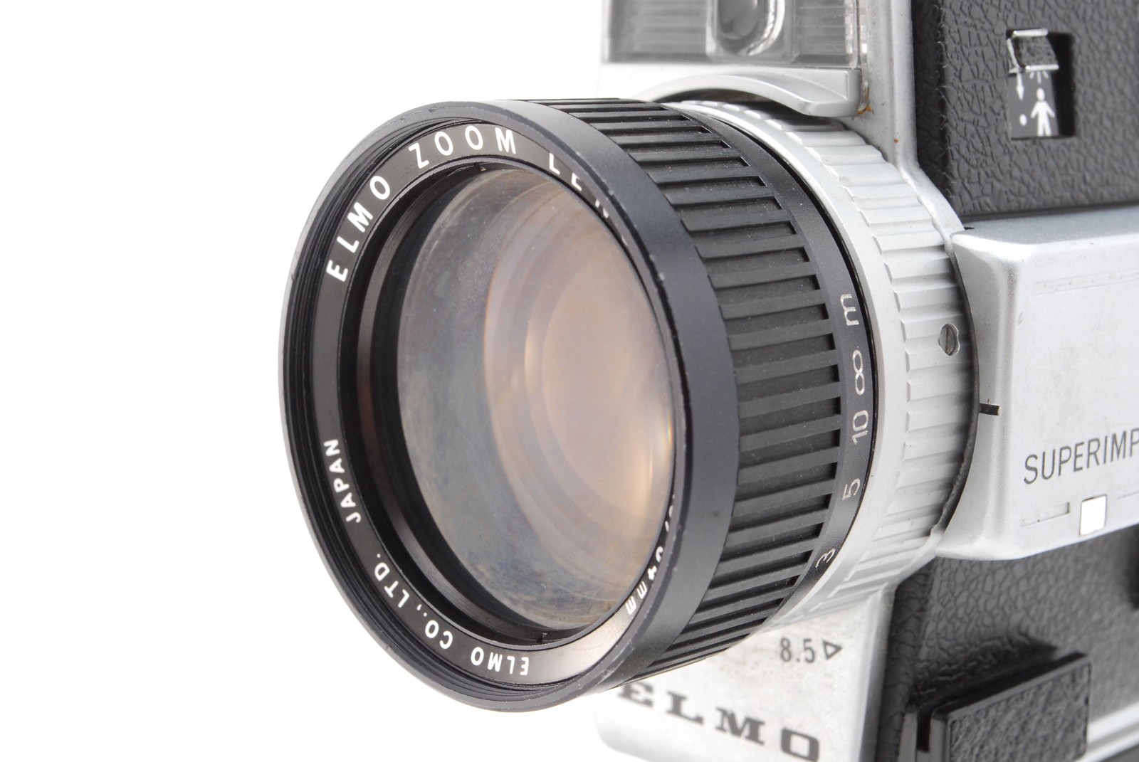 Rare! Read! [Exc+5] Elmo 204T 204 T Super 8 8mm Movie Film Camera From JAPAN