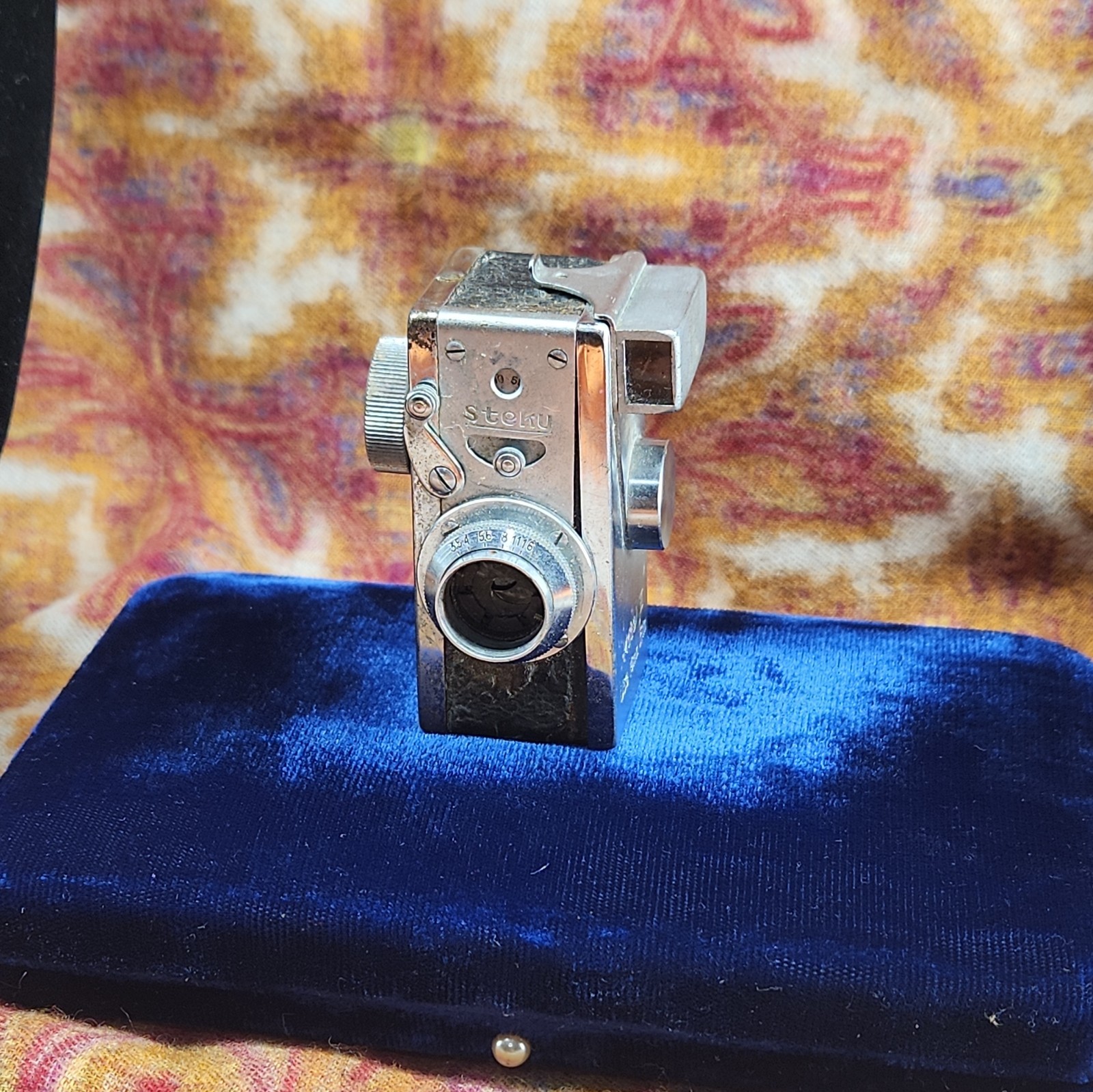 Vintage Steky Model III Subminiature Spy Camera 16mm film Parts Only