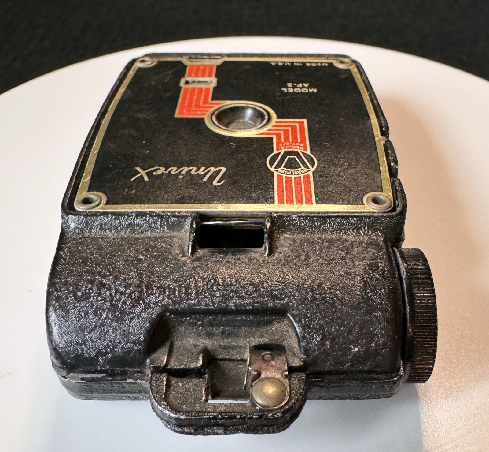 Vintage Univex model AF-2 miniature film CAMERA not working FOR DISPLAY