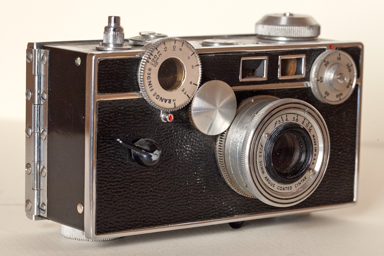 Vintage Argus The Brick C3 Rangefinder Analog Camera USA 1940s