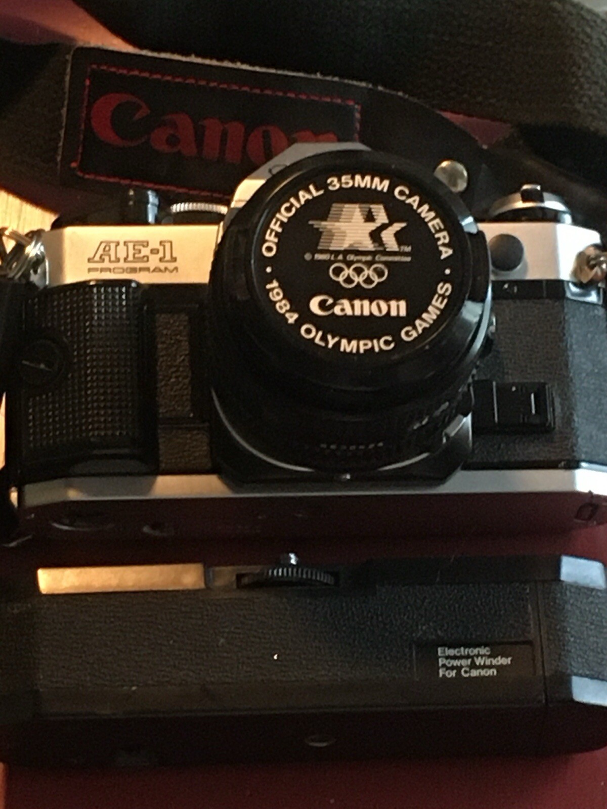Canon AE-1 35mm Camera 2extra lenses, Flash, Winder, Booklets, plus extras