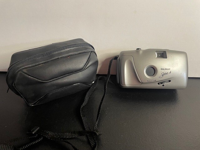 Kalimar Spirit A 35mm Camera Gray Vintage Tested Working!