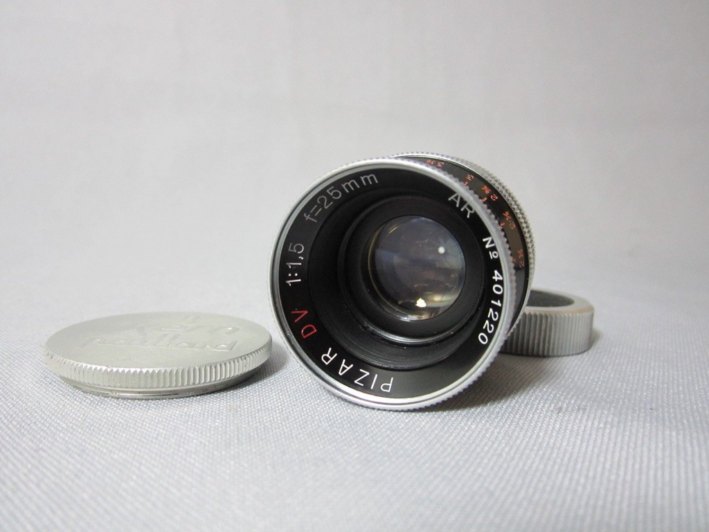 SUPER-16 KERN PIZAR DV H16 RX🔥 1.5/25MM C-MOUNT LENS BOLEX 16MM MOVIE CAMERA