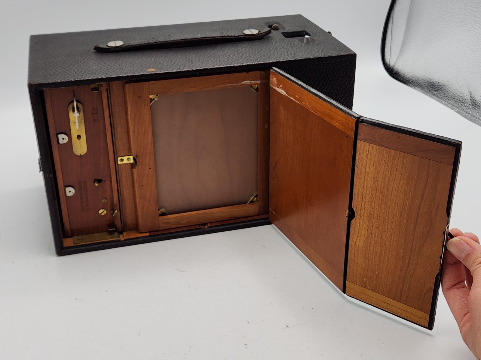 Antique 1898 Eastman Kodak No.4 Bullet Special 4×5″ Roll Film Holder Box Camera
