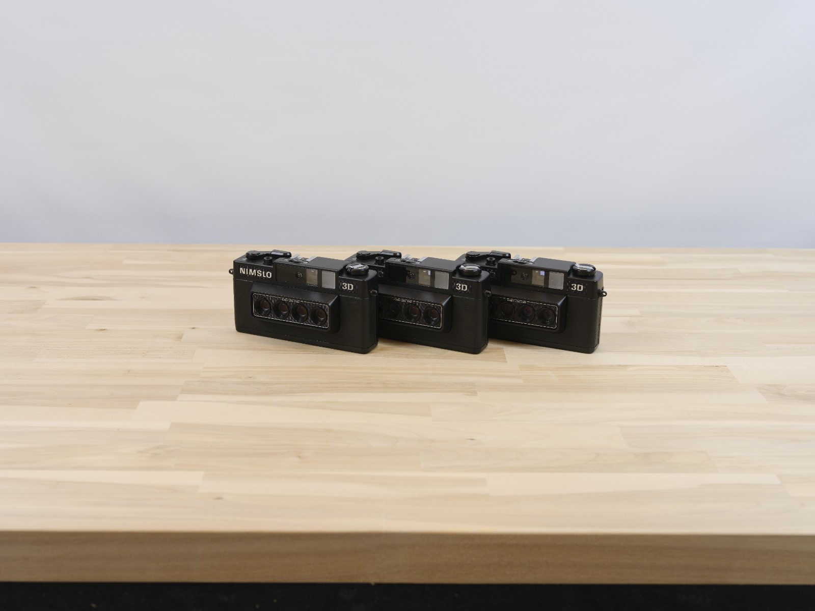 Nimslo 3D lot of 3 AS-IS