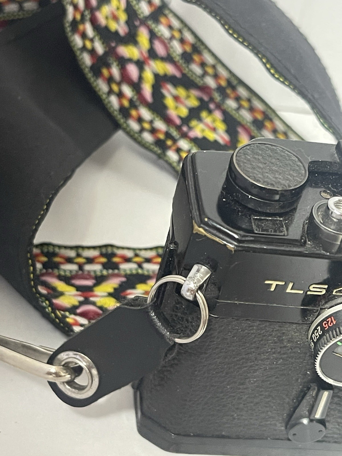 RICOH TLS 401 35mm SLR Film Vintage Camera w/Auto Rikenon f/1.7 55mm Lens
