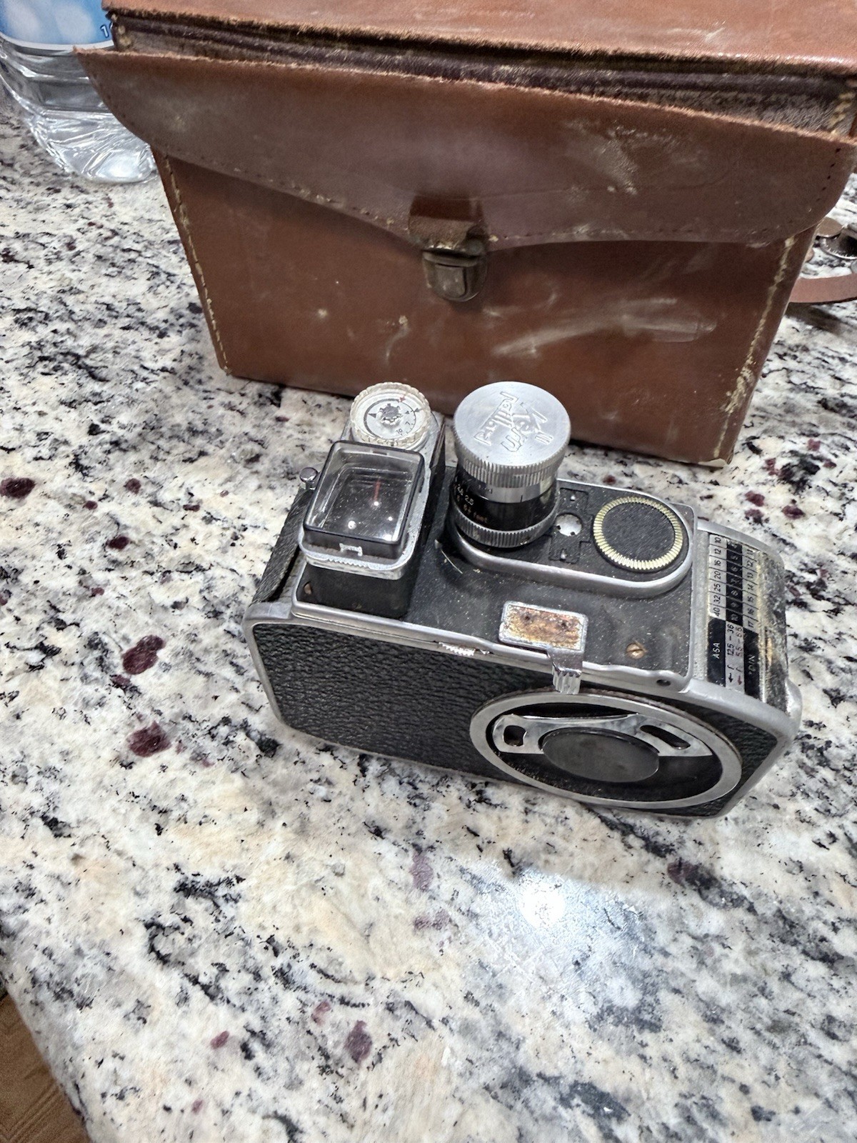 Paillard Bolex B8 8mm Film Camera W/ Yvar 1:1.9 Lens (Not Tested, As Is)