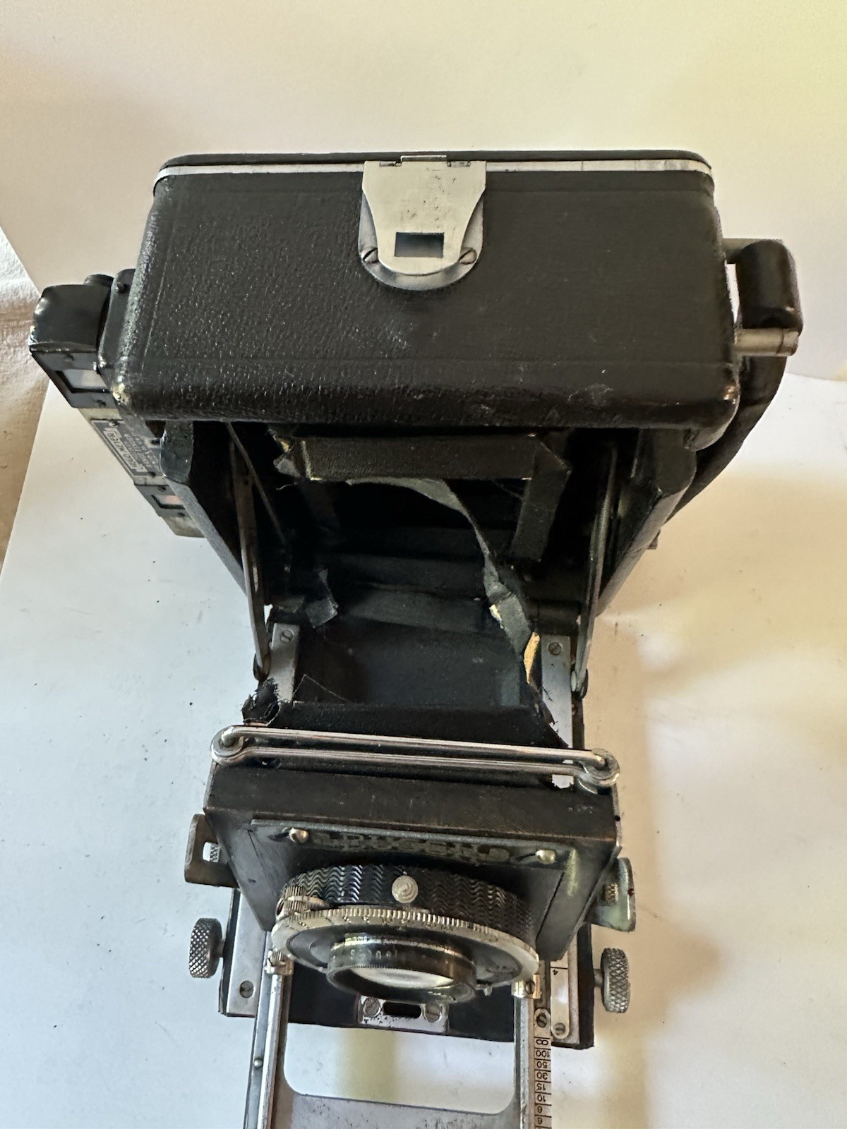 Vintage Busch Pressman Camera – Deckel Munchen Lens hugo meyer range finder (8)