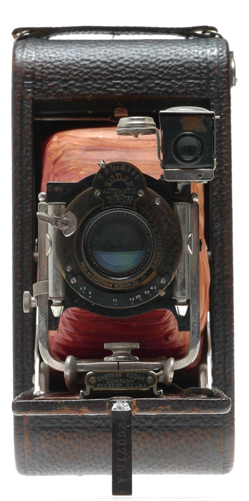 Kodak No. 1A Pocket Automatic Film Camera Patented 1907