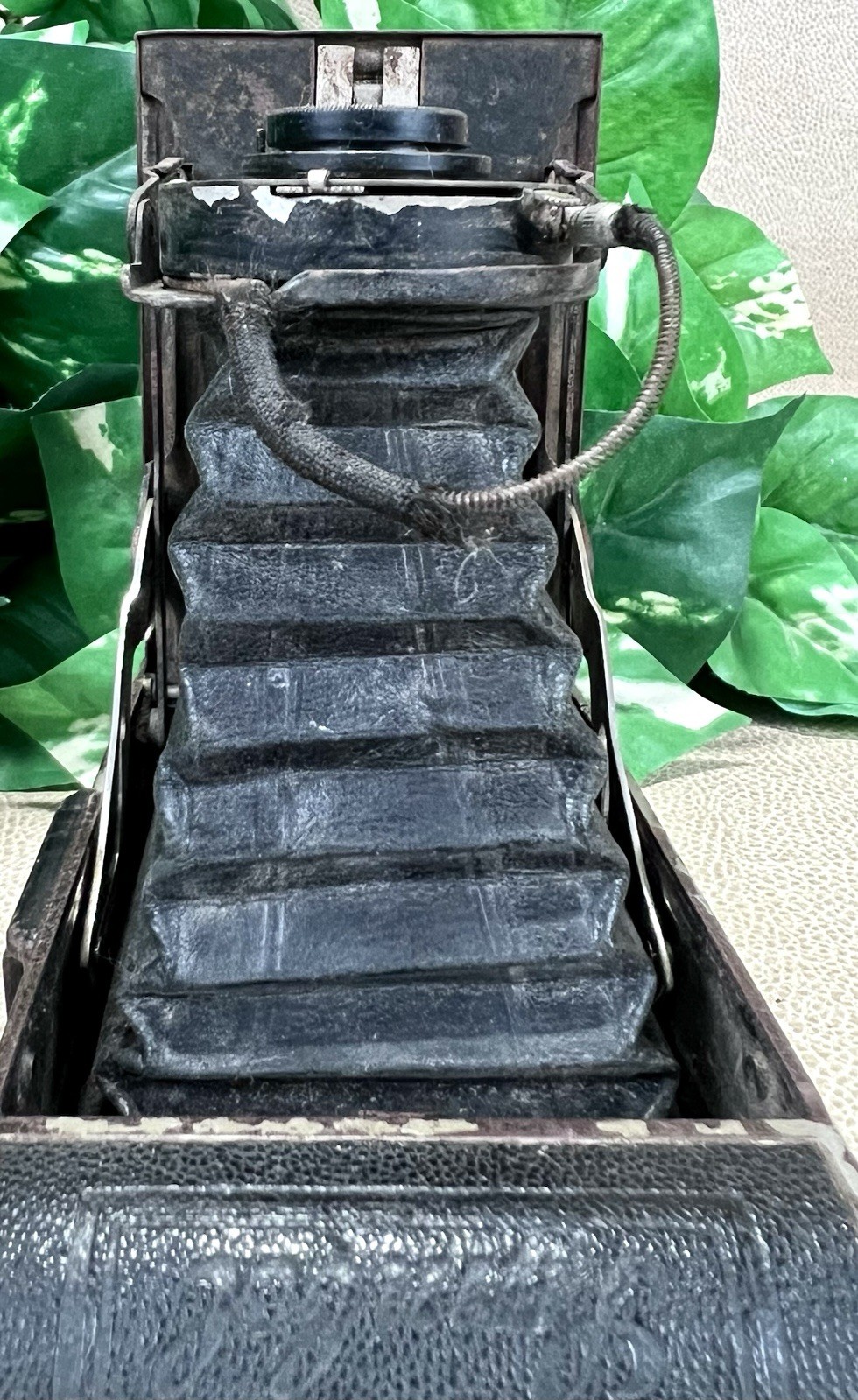 Welta Symbol Folding Camera W/ Weltar Anastigmat 1:7.7 Singlo – Parts or Display