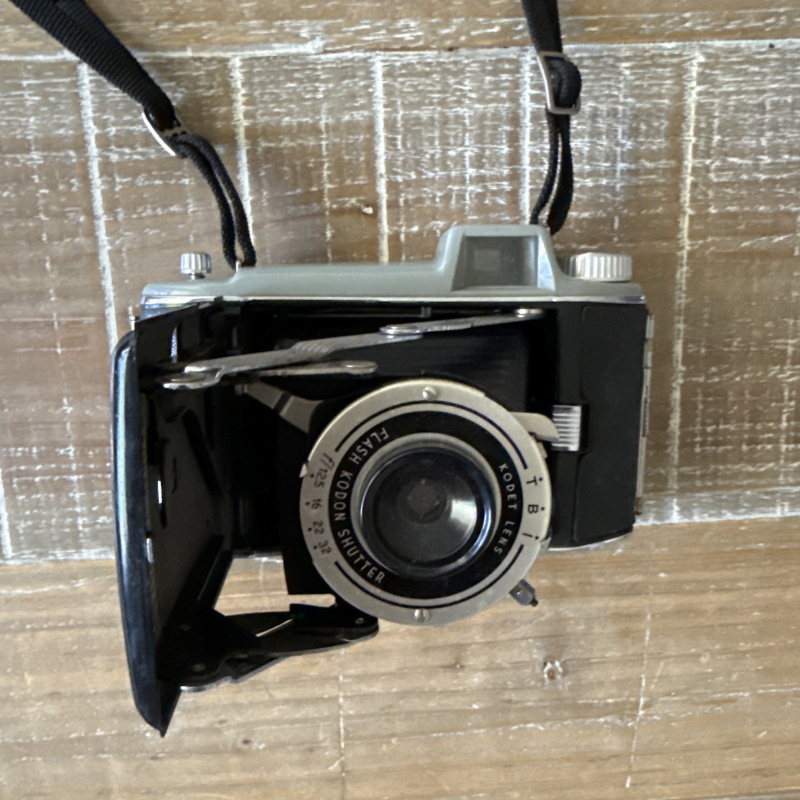 Kodak Tourist Folding Camera w/Kodet Lens & Kodon Shutter Classic Vintage Design