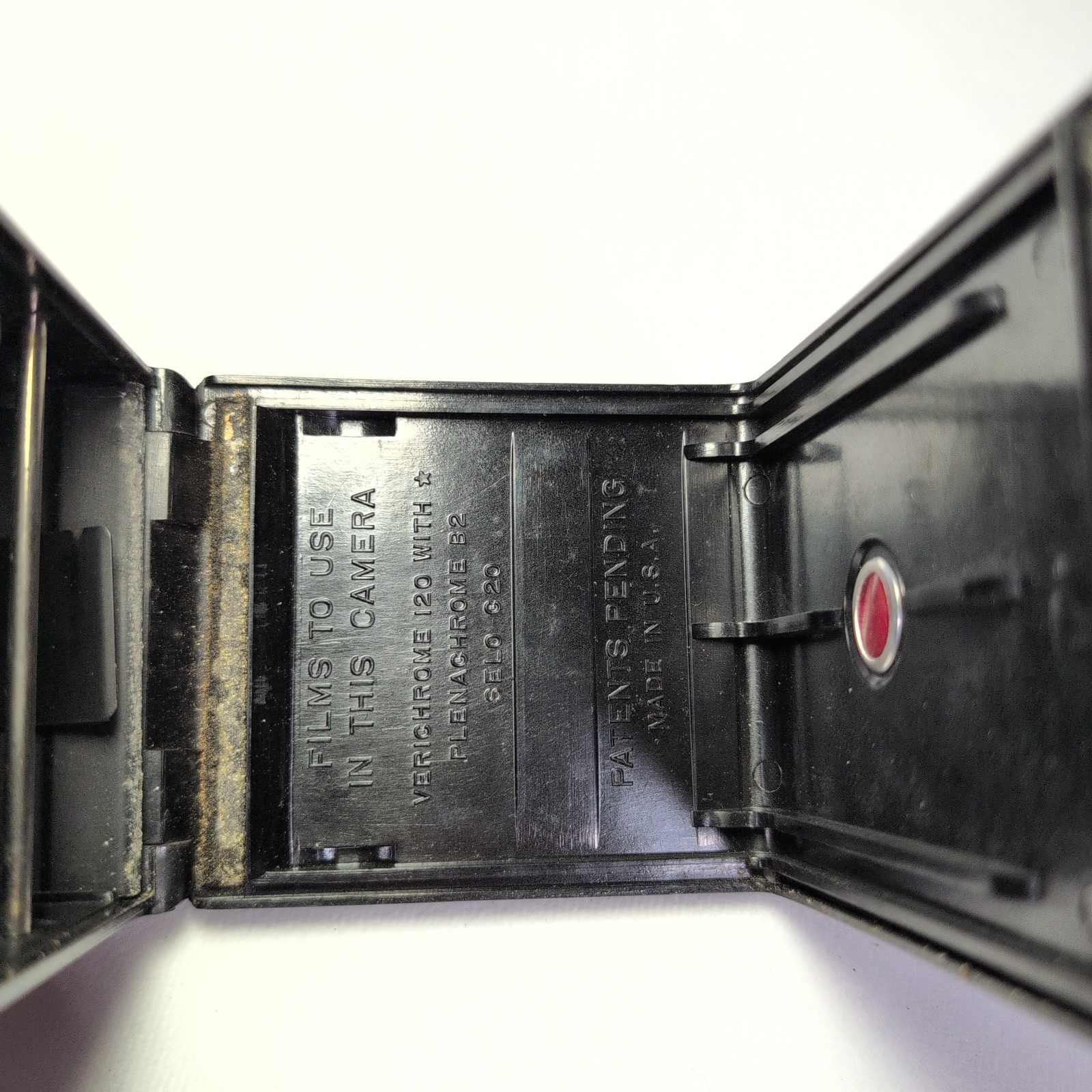 Vintage Spartus Full-Vue Box Camera 120 Film Top View Chicago Made In The USA
