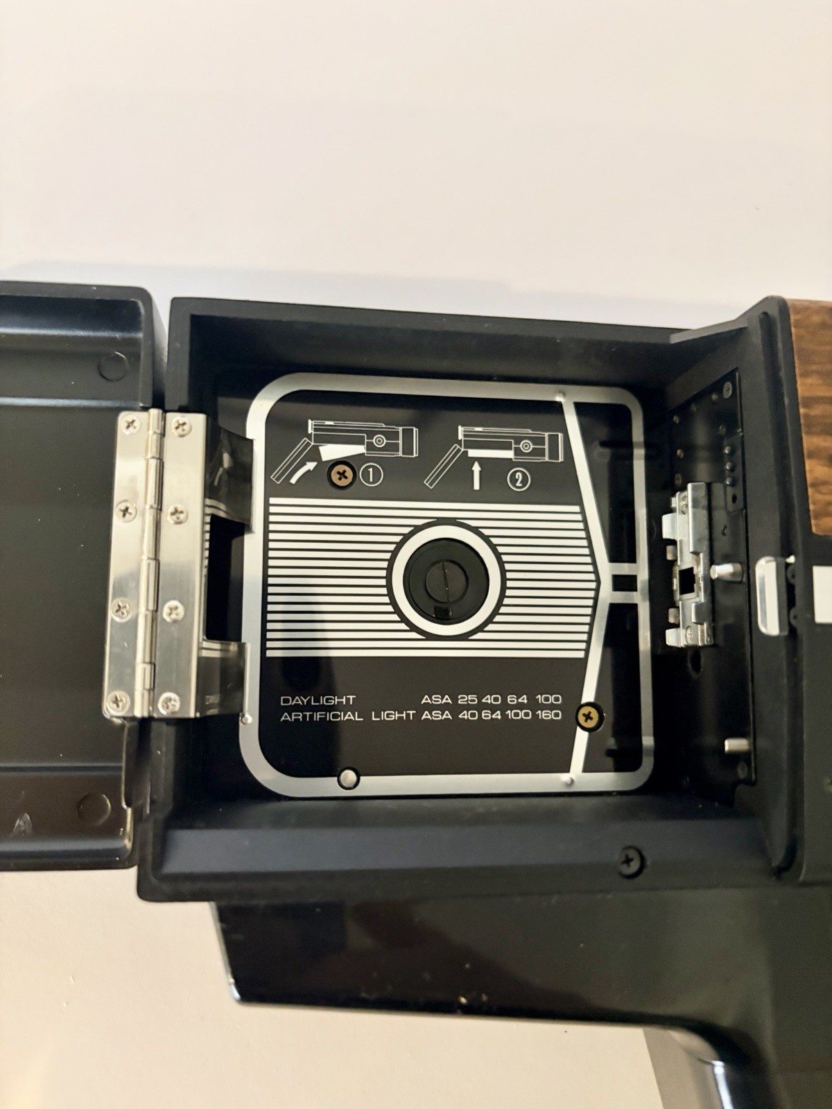 Vintage 1970s GAF XL 120 Super 8 Movie Camera W/ Original Box/Manual UNTESTED