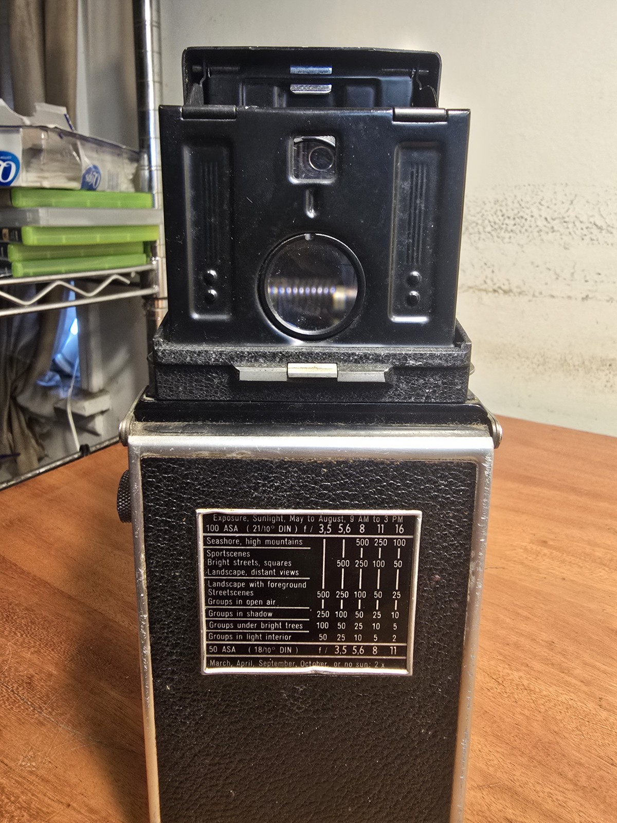Vintage Rolleiflex DBP DBGM Camera Germany Franke & Heidecke – UNTESETED