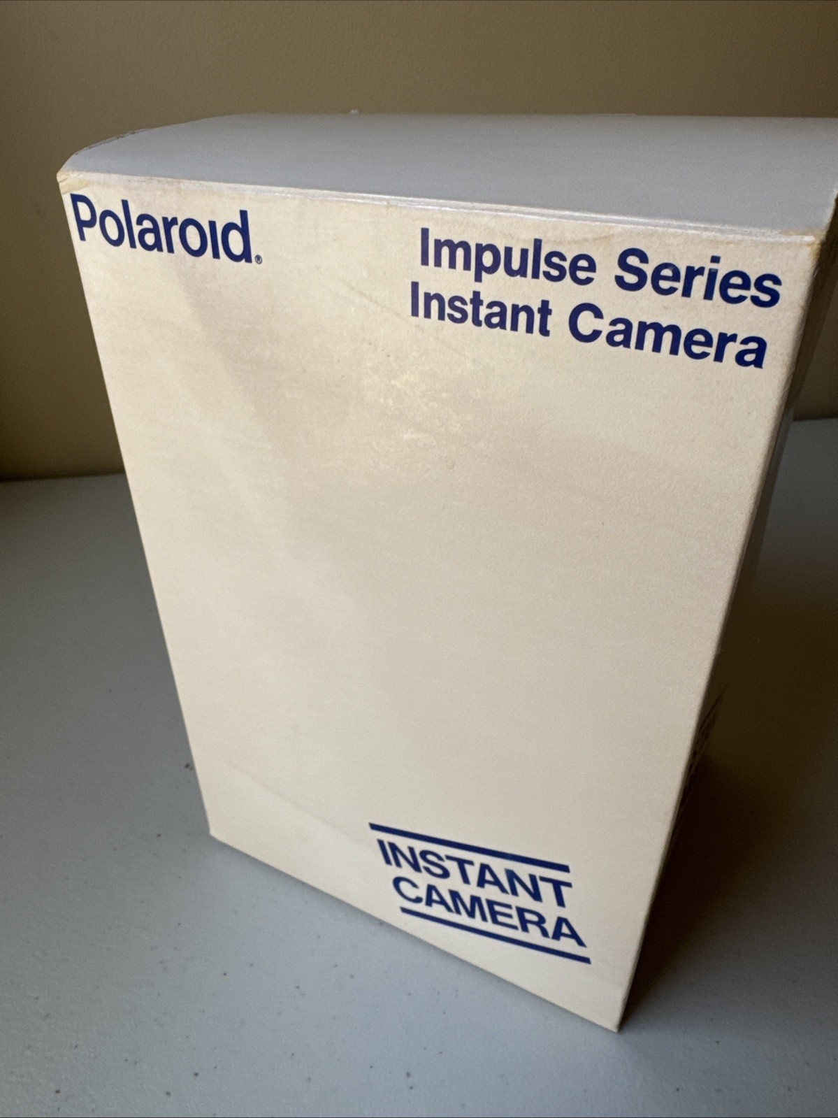 Vintage- Rare Jade Blue Polaroid Impulse Instant Film Camera-in Box Reconditione
