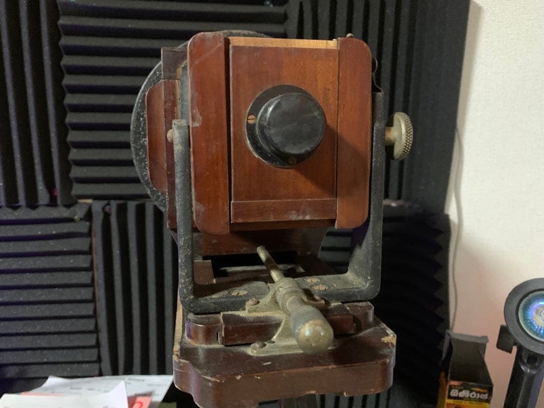 Unbranded Antique Wooden Bellows Large Format Camera Body Film Camera JP