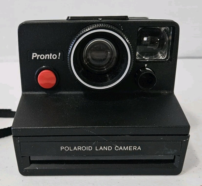 VTG Polaroid One Step Pronto RF Land Film Camera With Strap