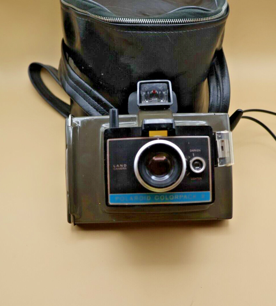 Vintage Polaroid Colorpack II 2 Land Camera with Case- Dut’s Deals
