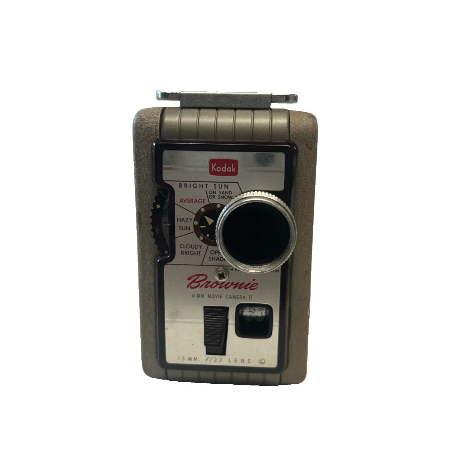 Vintage Kodak Brownie 8mm Movie Camera II Retro Collectible Works