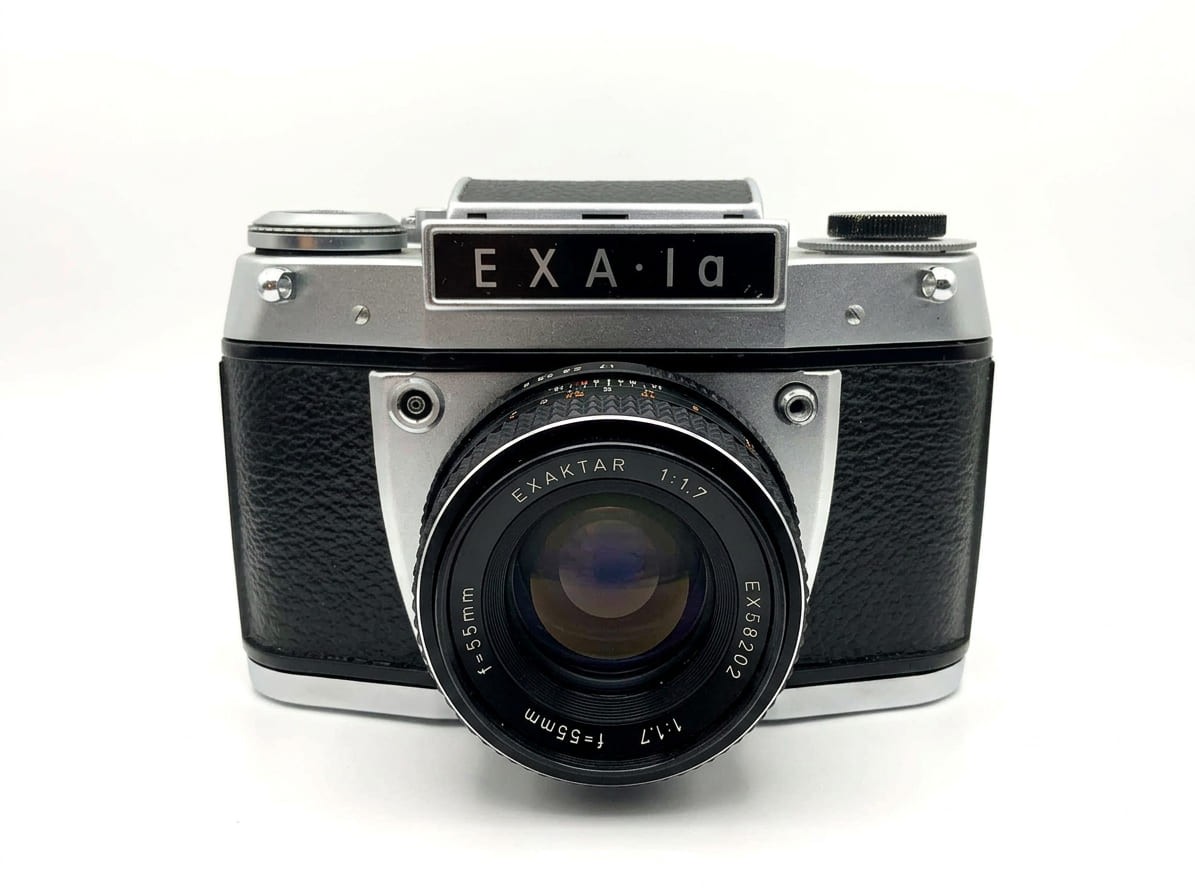 EasyBuy Exa 1a 35mm SLR Kit Exakta Ihagee Exaktar 55mm f/1,7 Camera Good