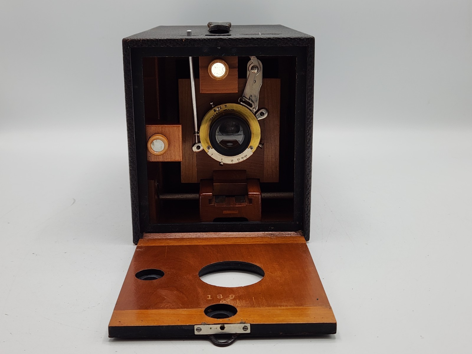Antique 1898 Eastman Kodak No.4 Bullet Special 4×5″ Roll Film Holder Box Camera