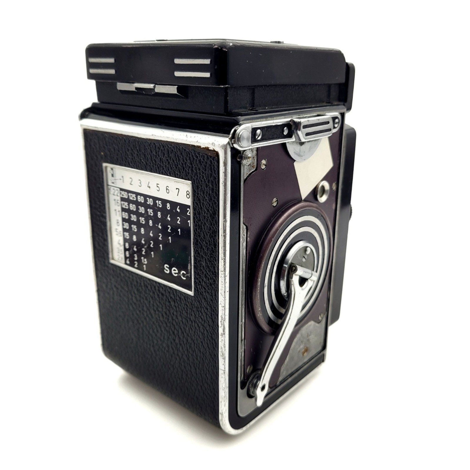 Rollei Rolleiflex 3.5E TLR Film Camera Schneider-Kreuznach XENOTAR 75mm Lens