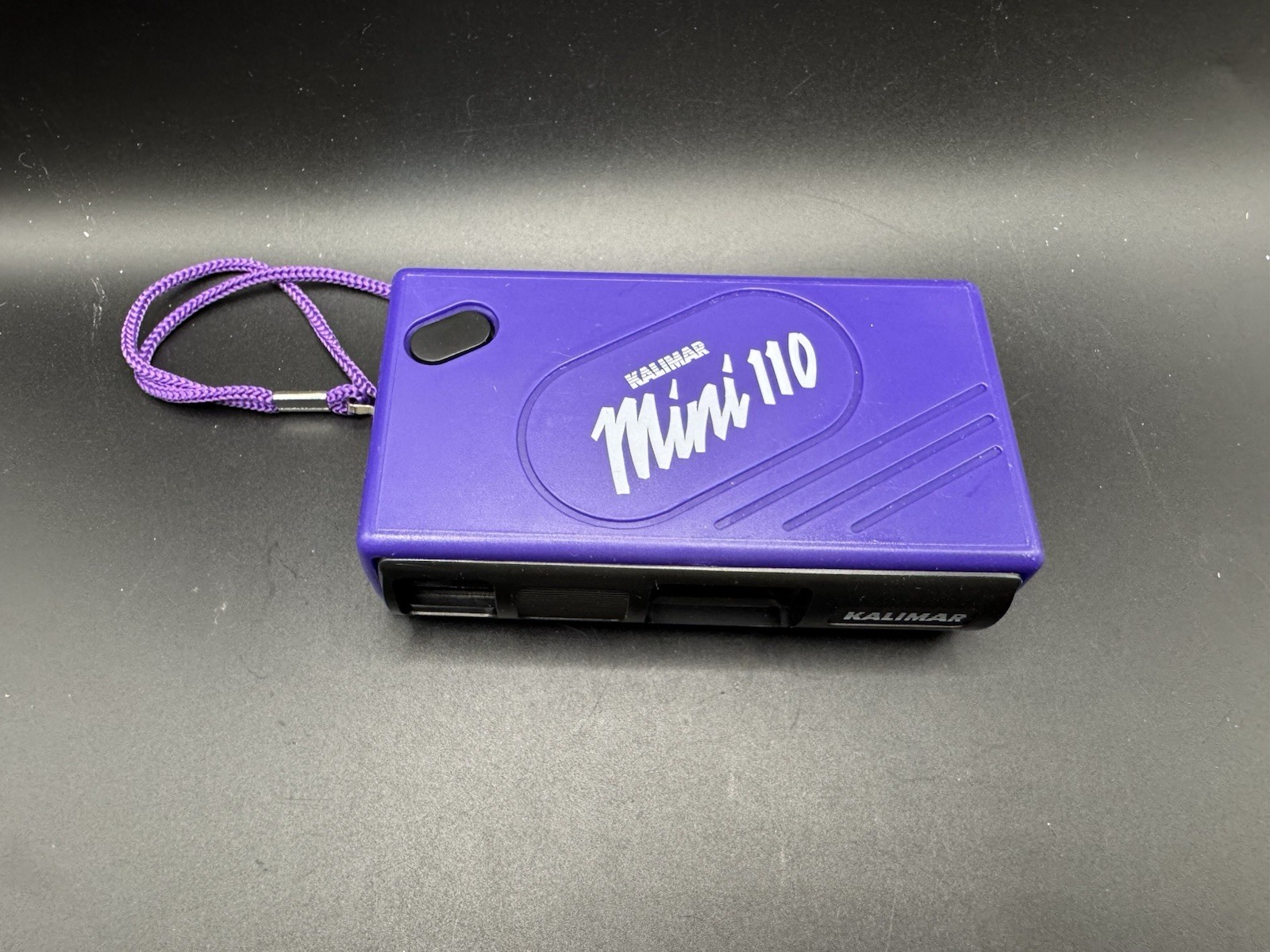 Vintage Kalimar Mini 110 Pocket Film Camera Purple Toy Camera