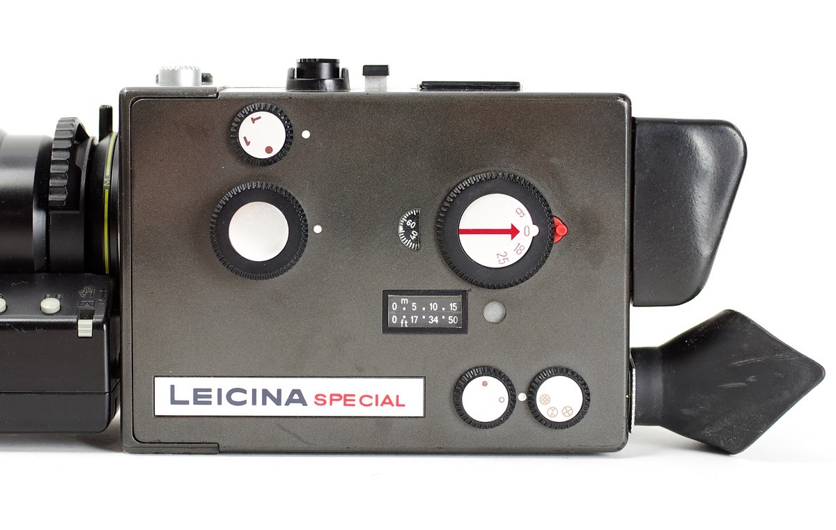 Leicina Special Super 8 Movie Camera with Leitz Optivaron 1.8/6-66mm No.083290
