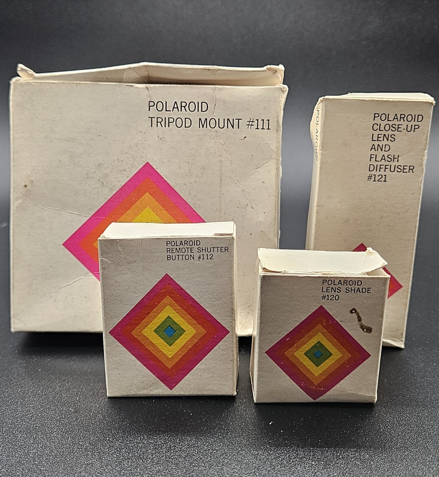 Polaroid Accessories Kit – 4 Items in Orig. Packaging 1972/1973 -See Description