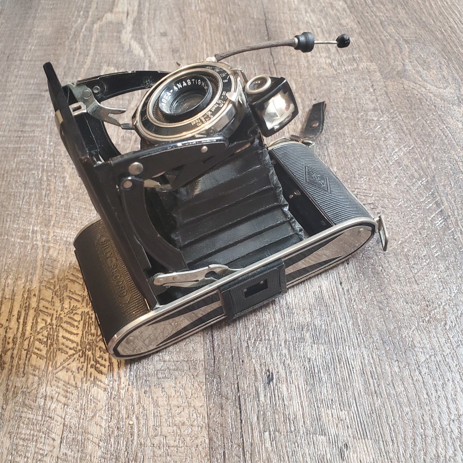 Vintage Agfa Billy-Record Folding Camera Anastigmat Jgetar F:8.8 Agfa-Film-B2