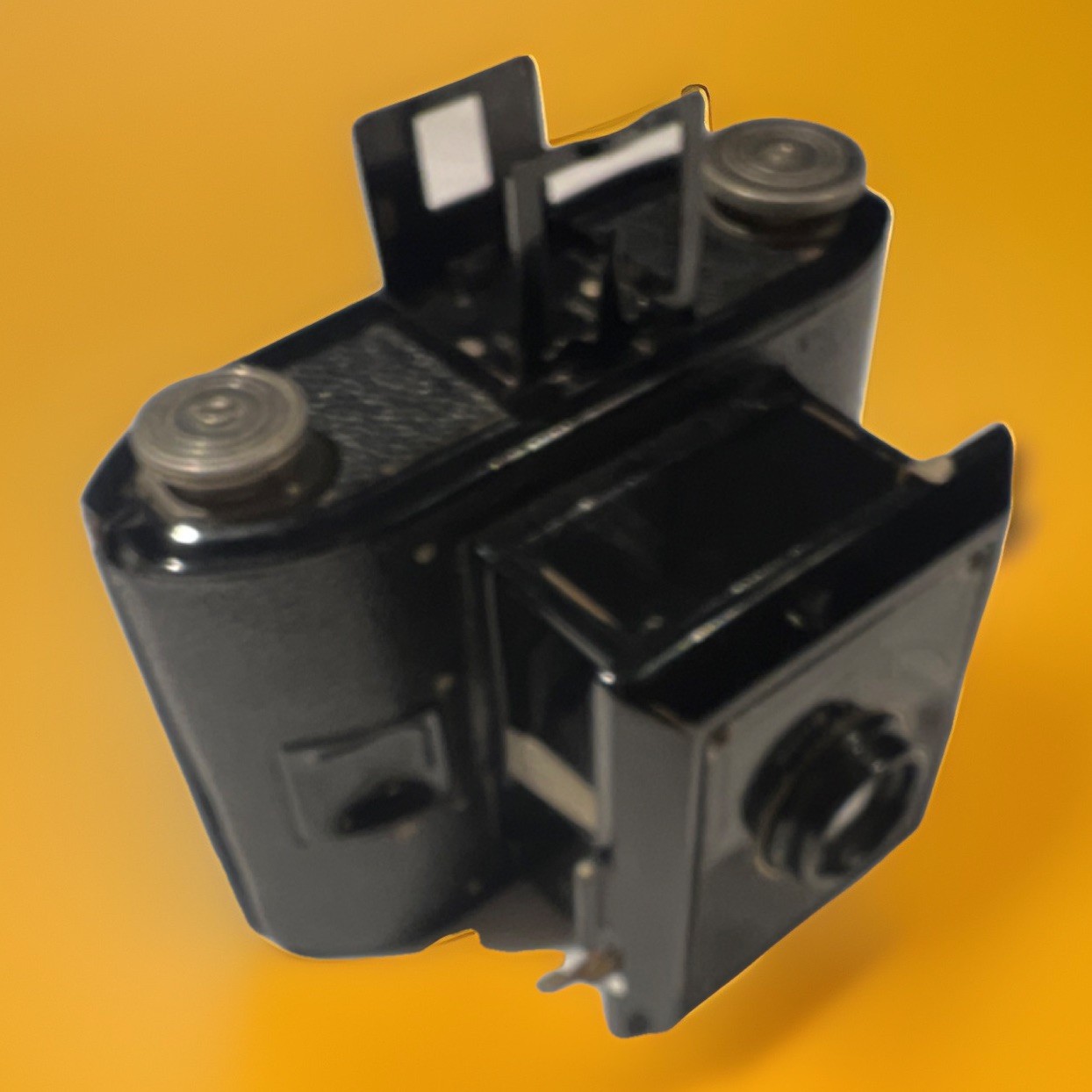 Agfa PD16 Clipper Vintage Folding Film Camera Black PD 16 Format Series
