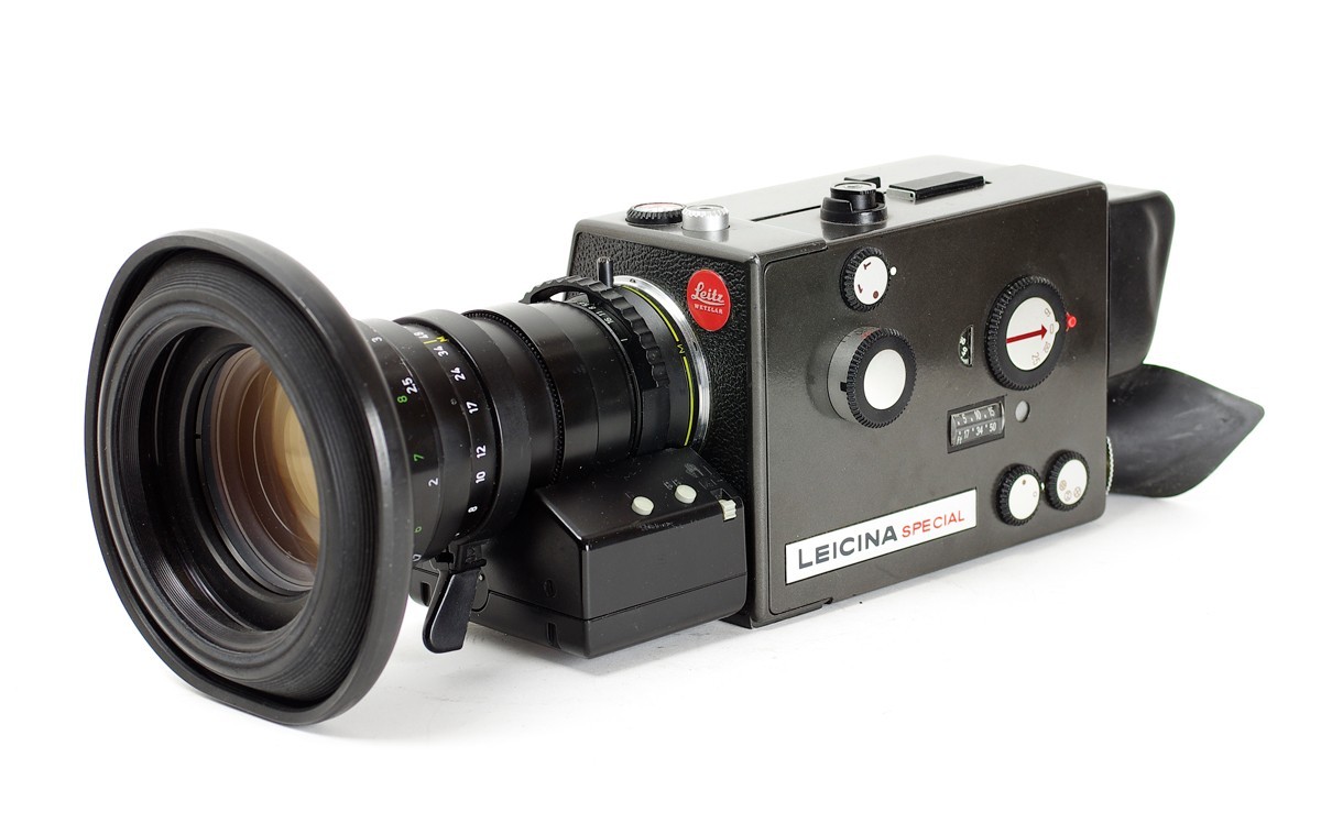 Leicina Special Super 8 Movie Camera with Leitz Optivaron 1.8/6-66mm No.083290