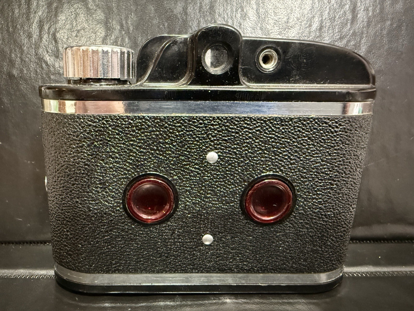 Vintage Beacon II White Westinghouse Camera with Case
