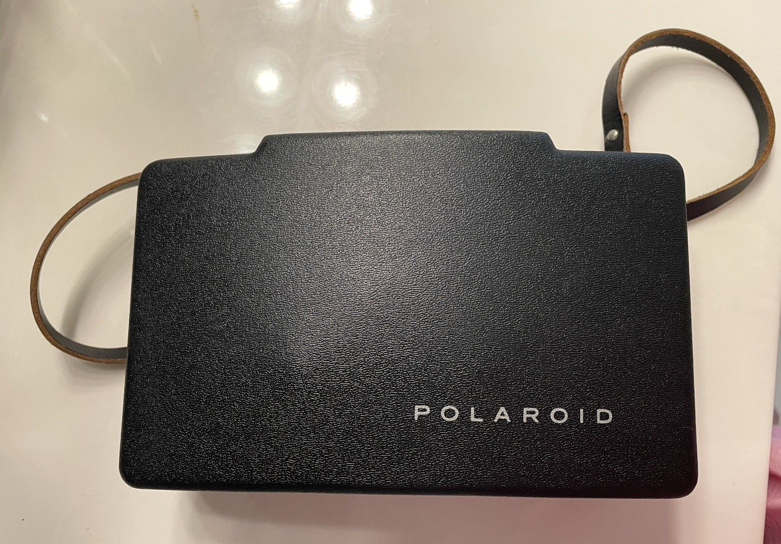 Vintage Polaroid Land Camera Model 100 w/ Original Strap And Case