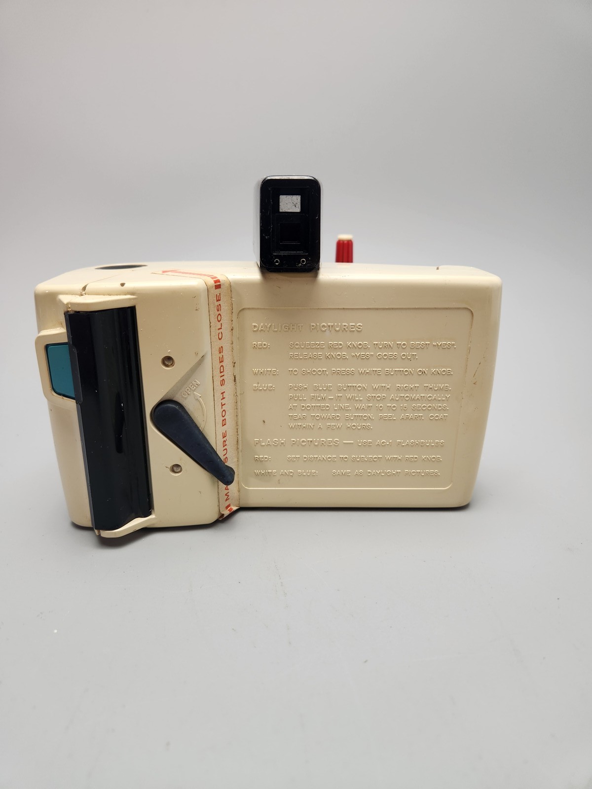 Vintage Polaroid Swinger Model 20 Instant Land Camera Untested Display Prop