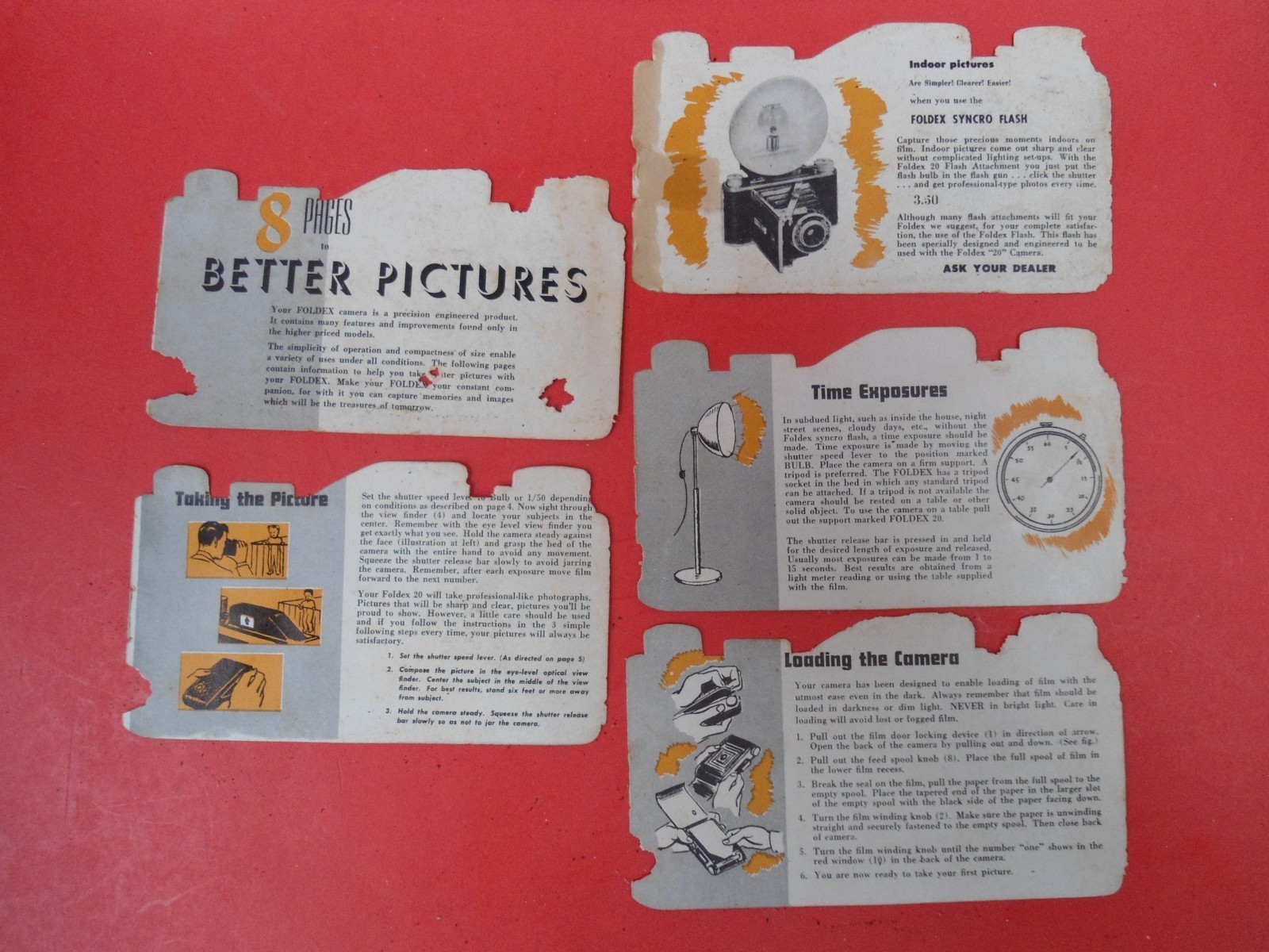 Kodak Foldex 20 Camera & Box